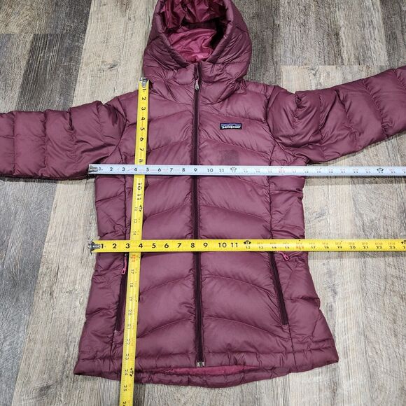 Patagonia Womens XS Hi-Loft Down Sweater Hoody Parka Goose Down Puffer Jacket - Picture 6 of 15